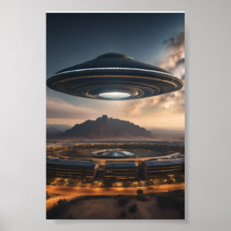Poster OVNI misterioso