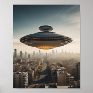 Poster OVNI Over City