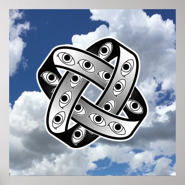 Poster OVNI - Roda de Ezekiel (Frente)