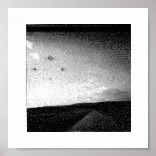 Poster OVNIs noturnos (Frente)