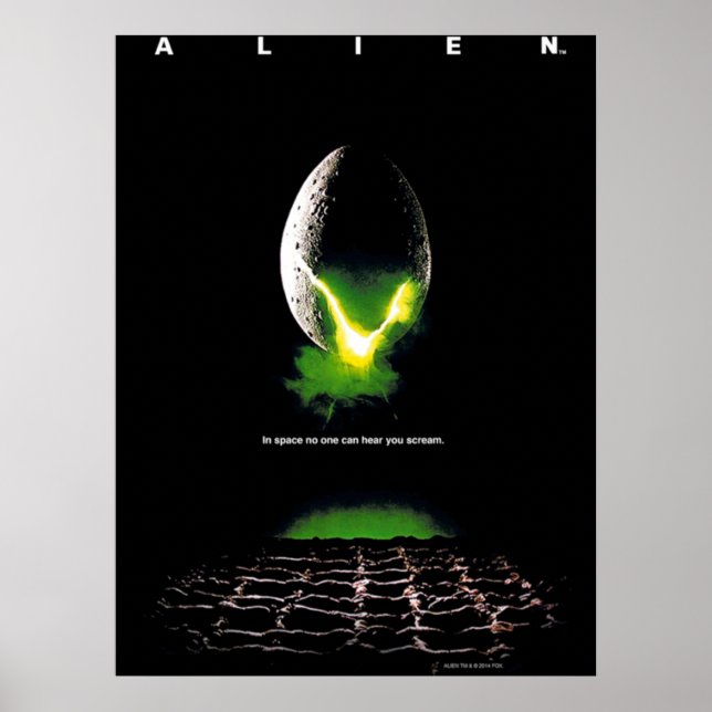 Poster Ovo de Alienígena Weyland (Frente)