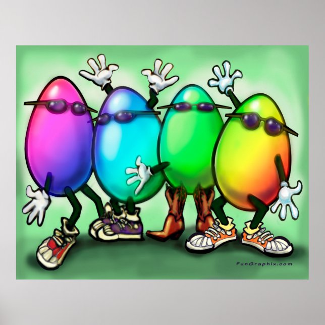 Pôster Ovo de Páscoa (Frente)