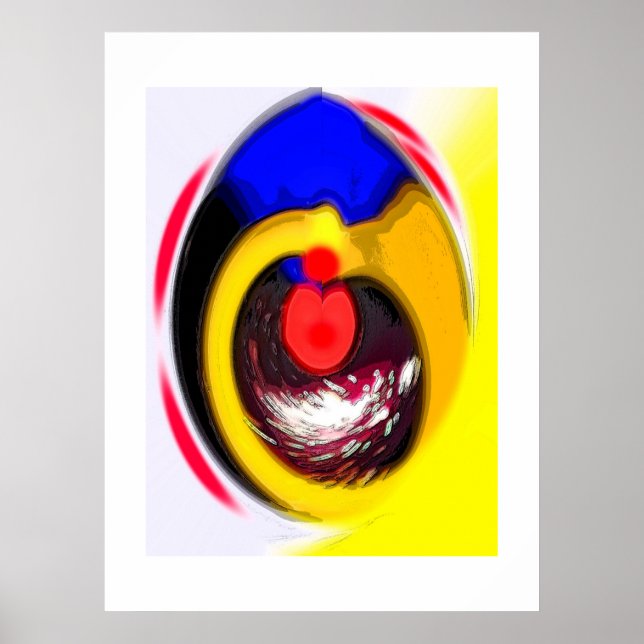 Pôster Ovos de arte surpresa (Frente)