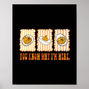 Poster Ovos Diabólicos Engraçados Você Sabe Por Que Estou