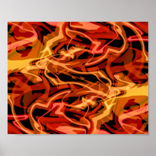 Poster Ovos e Pimentos sachados