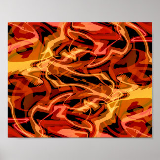 Poster Ovos e Pimentos sachados
