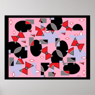 Poster Ovos Esmagados Pretos