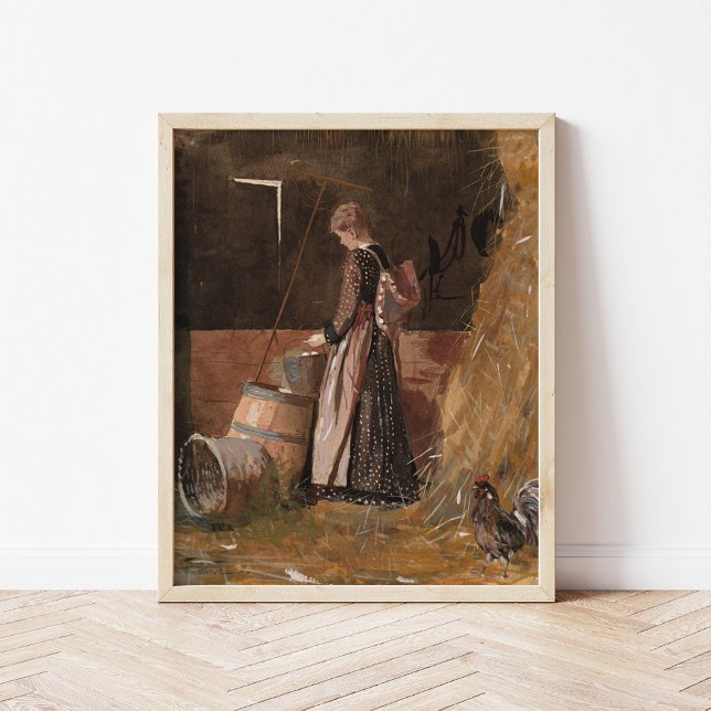 Poster Ovos Frescos | Winslow Homer (Criador carregado)