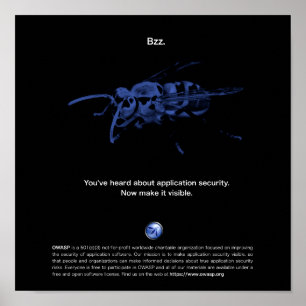 Pôster OWASP - Faça AppSec visível