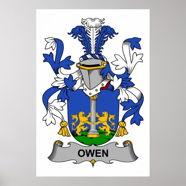 Poster Owen Family Crest (Frente)