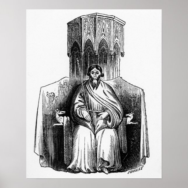 Pôster Owen Glendower da sua foca (Frente)