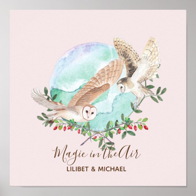 Poster OWL GIFTS - Personalizado (Frente)