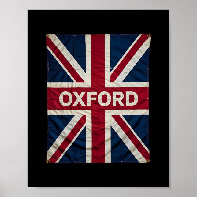 Poster Oxford England Britain Uk History Vacation Souveni (Frente)