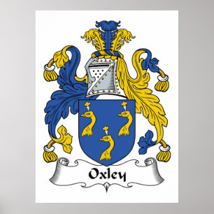 Pôster Oxley Family Crest