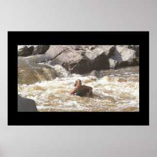 Poster Ozark Whitewater Tuber