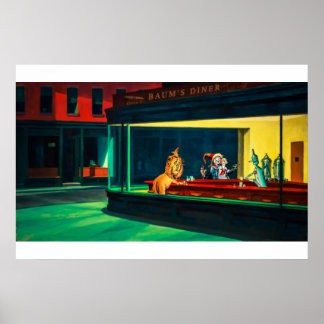 Poster Ozzy Nighthawks