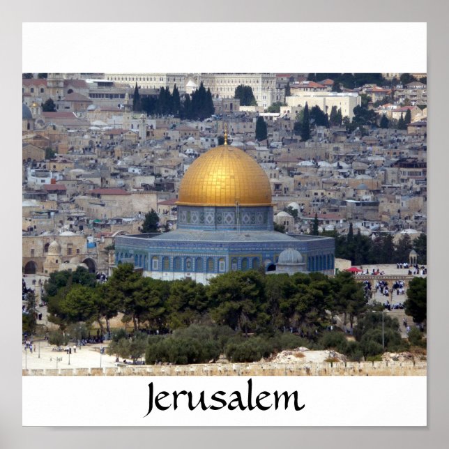Pôster P1080717, Jerusalém (Frente)