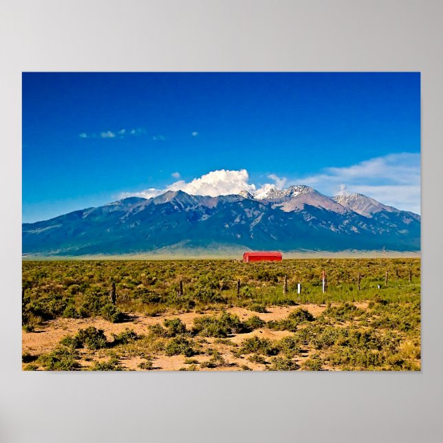 Pôster P6190115-Blanca Peak (Frente)