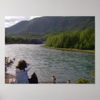 Poster P8040287, Russo River Combat Fisheries, Kenai R...