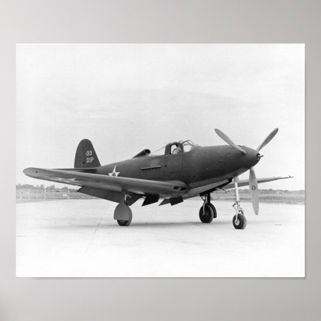 Pôster P-39 Airacobra (Frente)