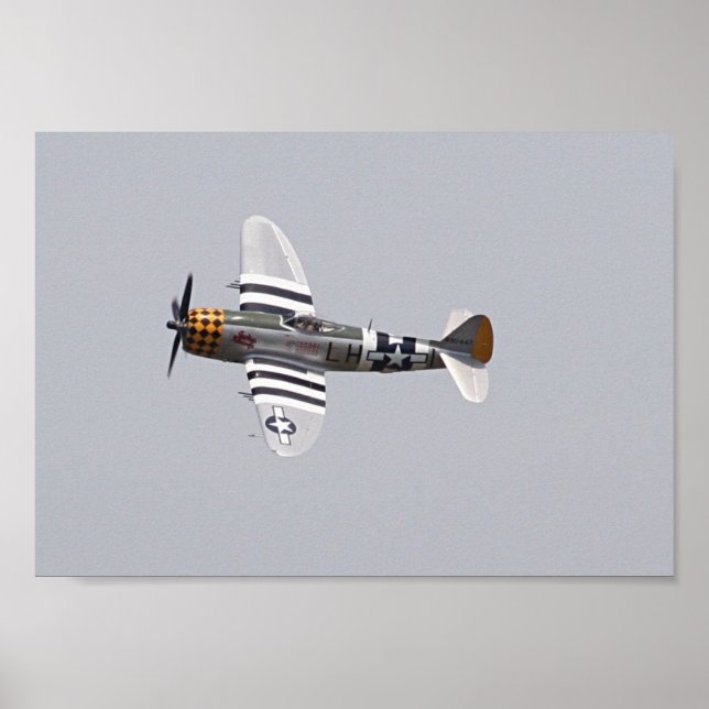 Pôster P-47 Thunderbolt (Frente)