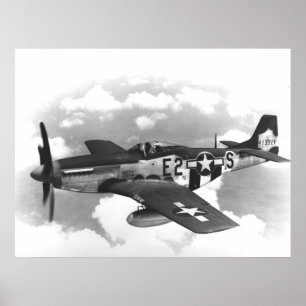 Pôster P-51 Mustang
