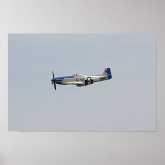 Poster P-51 Mustang