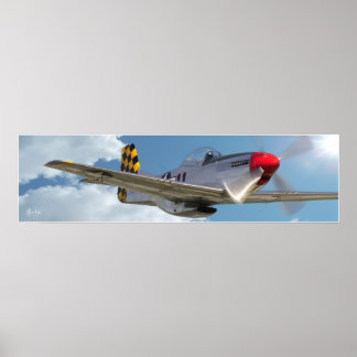 Poster P-51D Mustang