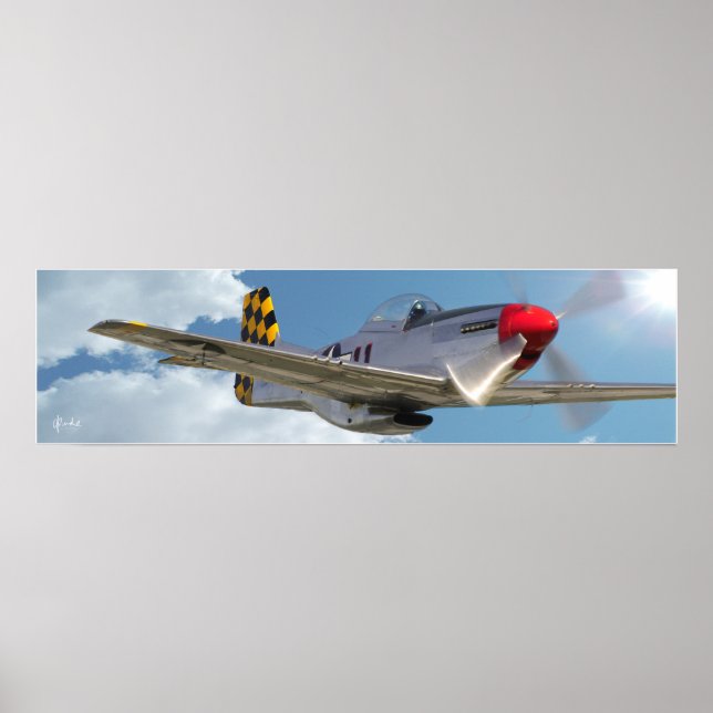 Poster P-51D Mustang (Frente)