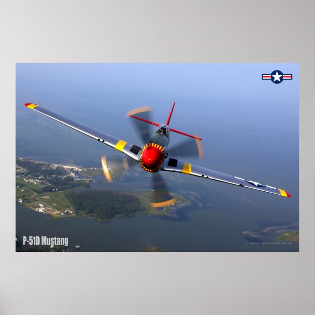 POSTER P-51D MUSTANG (Frente)