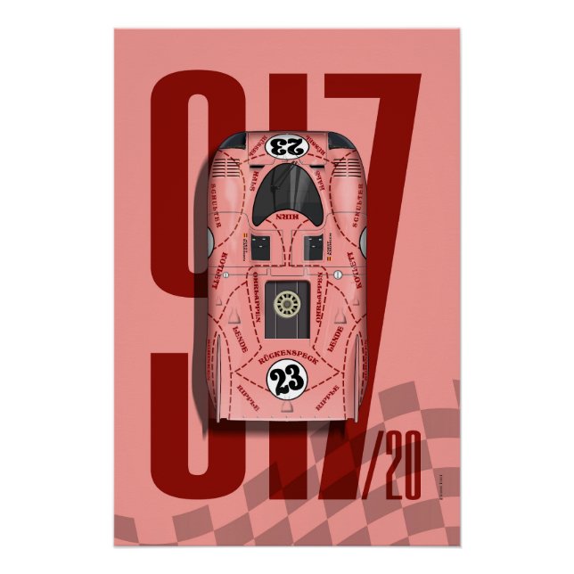 Pôster P 917/20 Pink Pig Top Tribute (Frente)