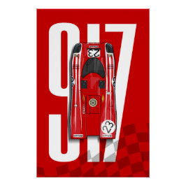 Pôster P 917 Salzburg Top Tribute