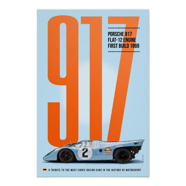 Pôster P 917 Tribute (Frente)