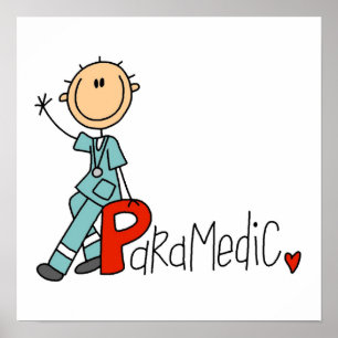 Pôster P é para o paramédico