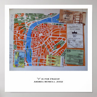 Poster "P" é para Praga