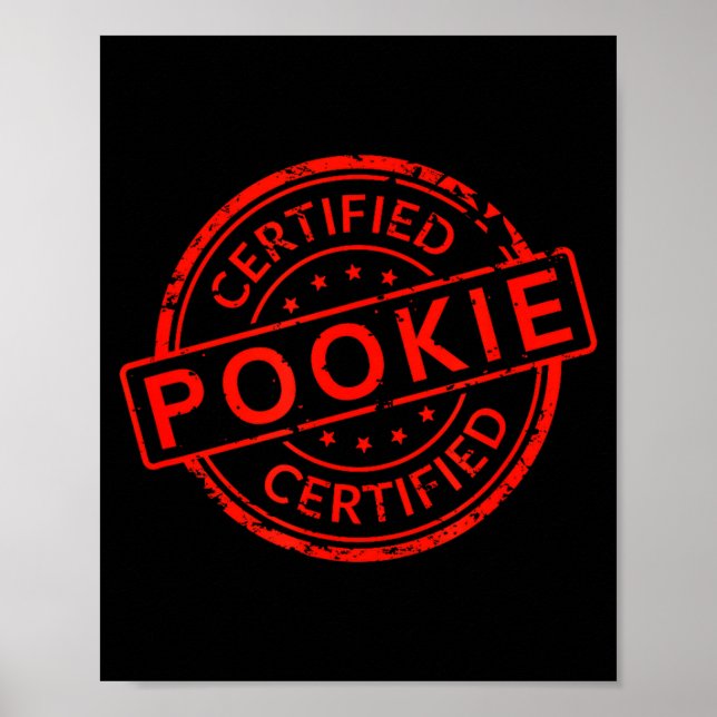 Poster P Pular Slang Quote Valentines Certified Oki  (Frente)