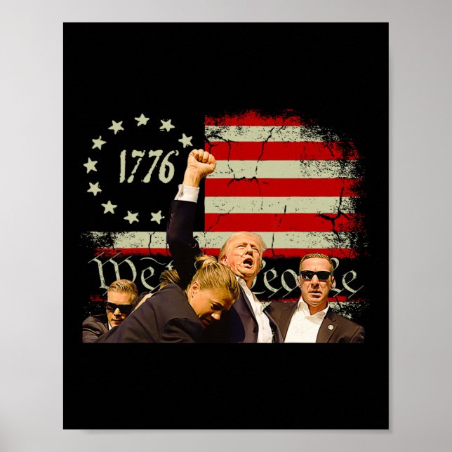 Poster Pa Rally Pennsylvania Rally Trump 2024 (Frente)