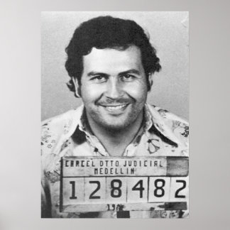 POSTER PABLO ESCOBAR PRISON