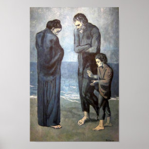 Poster Pablo Picasso - A Tragédia, 1903