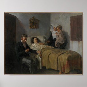 Poster Pablo Picasso - Ciência e Caridade, 1897