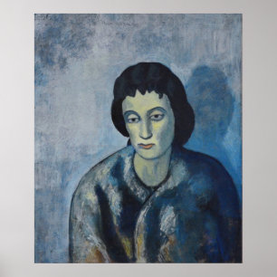 Poster Pablo Picasso - Mulher de Bangs, 1902