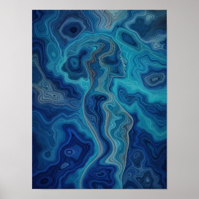 Poster “Pacifica” – Um Retrato do Oceano (Frente)