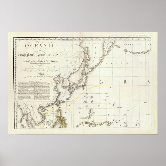 Poster Pacífico Asiático (Frente)