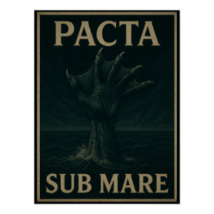 Pôster Pacta Sub-Mare - Pacto de Profundidade