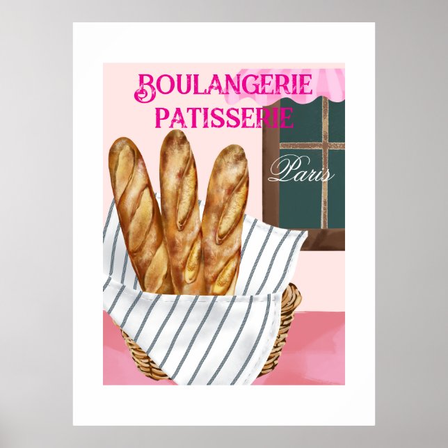 Poster Padaria (Frente)