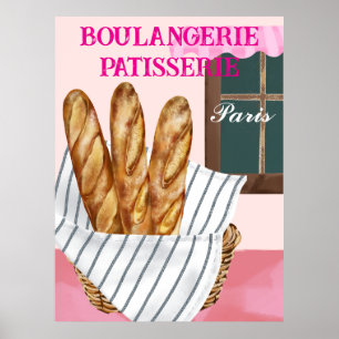 Poster Padaria Patisserie 
