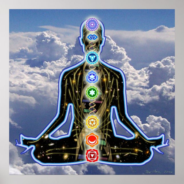 Pôster Padma Sky e Galáxias (Frente)