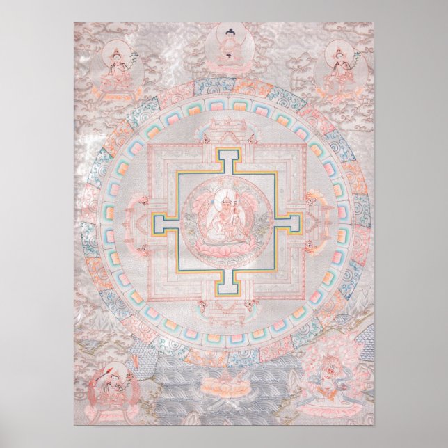 Poster Padmasambhava Mandala (Frente)