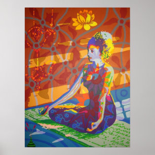 Pôster padmasana - 2008