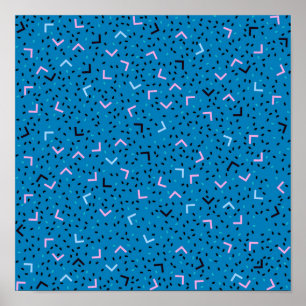Poster padrão abstrato